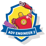 RoboThink STEM Advanced Engineer 2 Course Badge